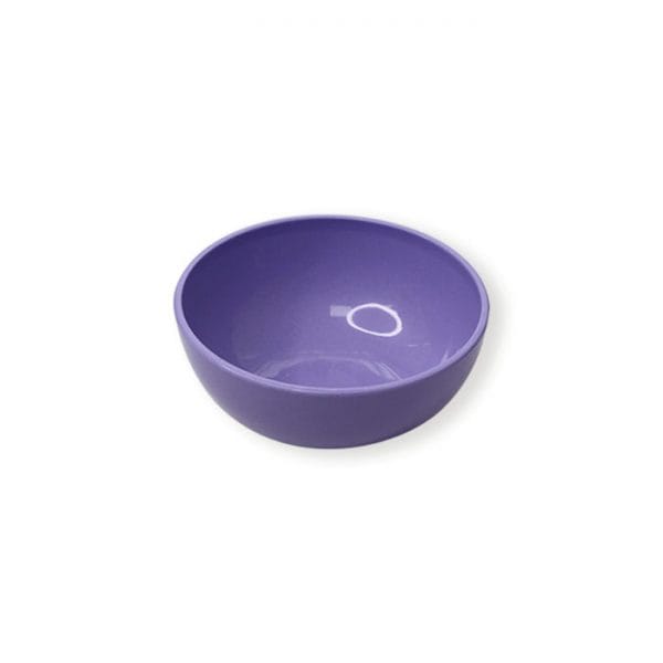 Small shiny purple PLA rice bowl sauce dish