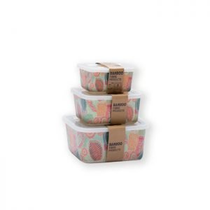 Aveco ABF603 food storage square shape with transparent lid