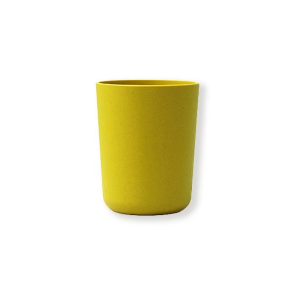 300ml/10 oz light yellow milk cup round bottom