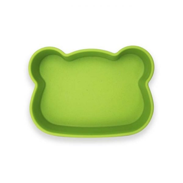 Aveco ABK006 bear bamboo dinnerware for kids