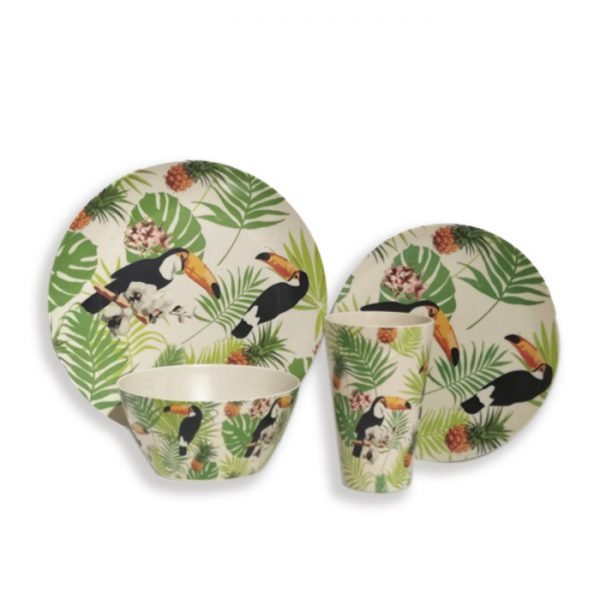 Toucan home goods dinnerware sets fashionable