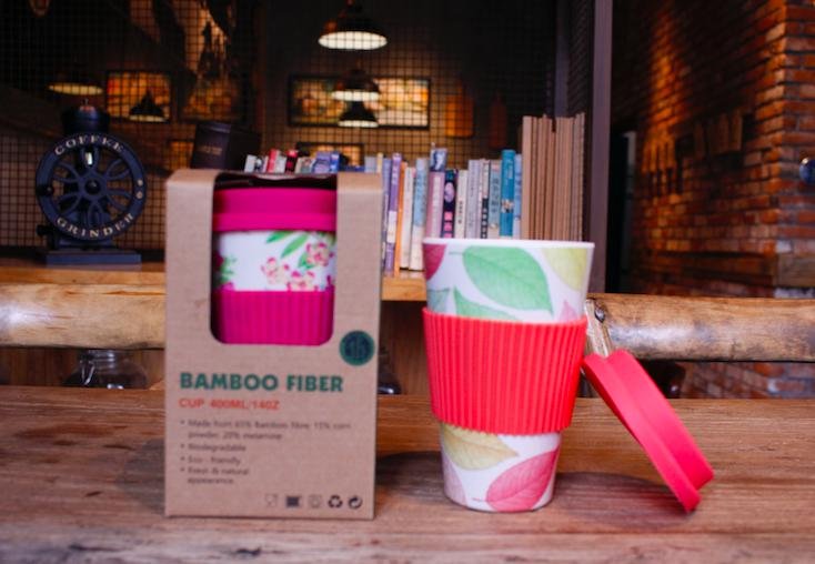 aveco bamboo fiber coffee cup 1