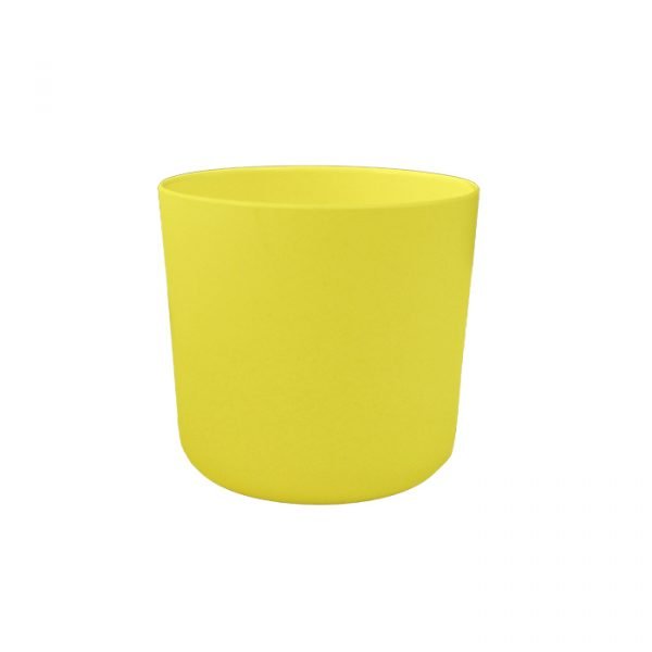 10oz pure drink cup for office restaurant beige color yellow