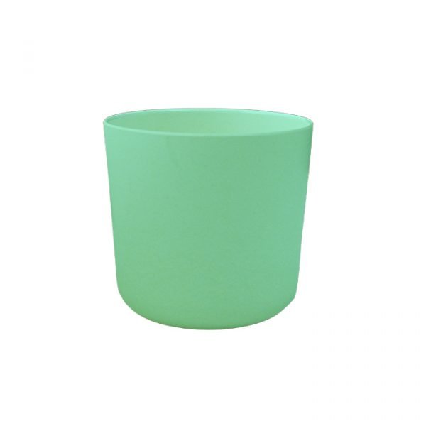 10oz pure drink cup for office restaurant beige color green