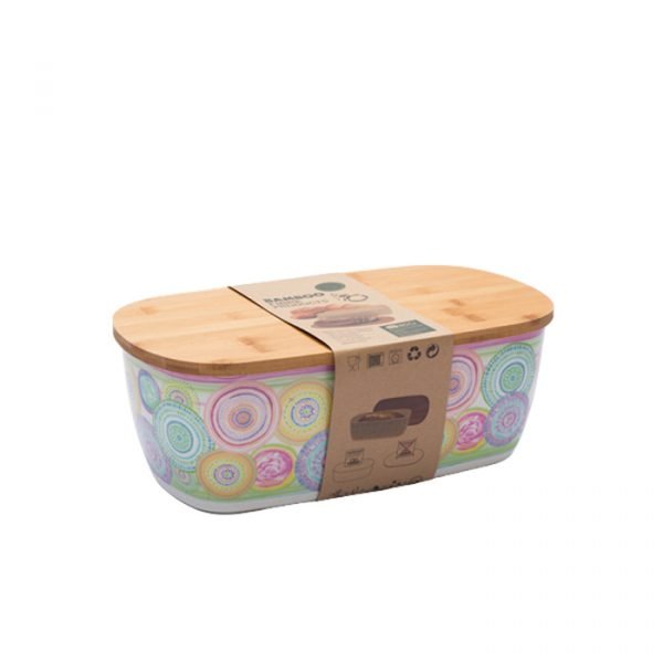 Aveco ABF717 food storage bins bread box with paper sleeve (2)