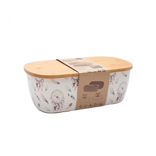 Aveco ABF717 food storage bins bread box with paper sleeve (4)