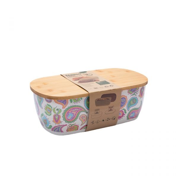 Aveco ABF717 food storage bins bread box with paper sleeve (7)