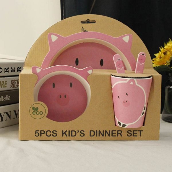 Toddler holiday dinnerware set with standard display box (2)