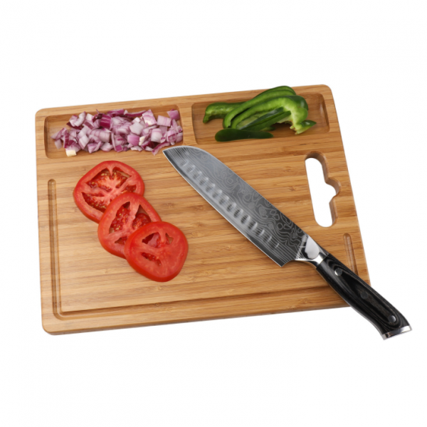 Aveco cutting board ikea with juice trough and ingredients area