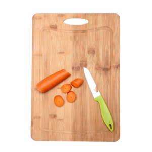 BCT034 Aveco cutting board wood with handle inside