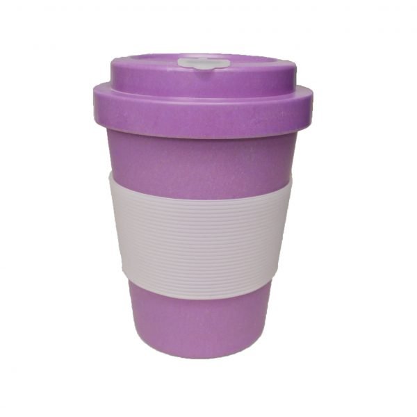 aveco purple coffee cup